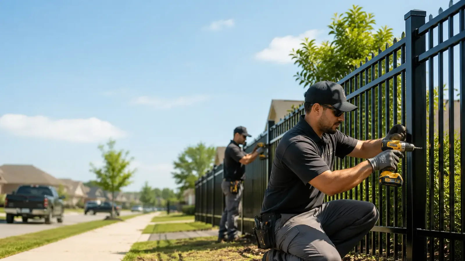 Metal Fence Installation in Grove, OK